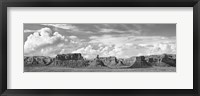 Framed Valley Of The Gods, Utah (BW)