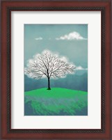 Framed Tree of Clouds