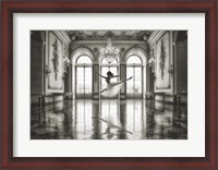 Framed Ballerina in a Palace Hall