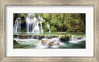 Framed Waterfall in a forest