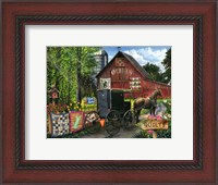 Framed Amish Quilts
