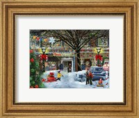 Framed Christmas on Main Street