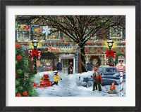 Framed Christmas on Main Street