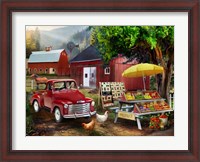 Framed Country Produce