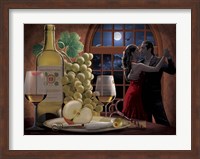 Framed Chardonnay And Moonlight