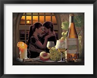 Framed Pinot Noir At Sunset - V d Amour