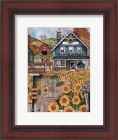 Framed Sunflower Inn