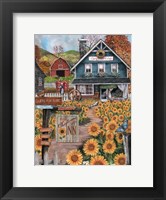 Framed Sunflower Inn