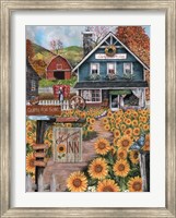 Framed Sunflower Inn