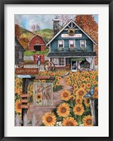 Framed Sunflower Inn