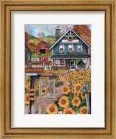 Framed Sunflower Inn