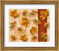 Framed Autumn Leaves