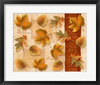 Framed Autumn Leaves