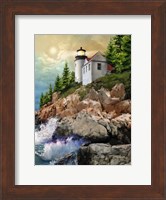 Framed Bass Harbor Lighthouse