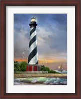 Framed Cape Hatteras Lighthouse