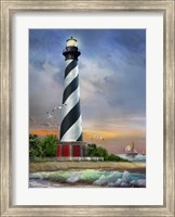 Framed Cape Hatteras Lighthouse