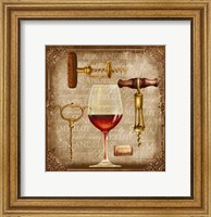 Framed Corkscrews I