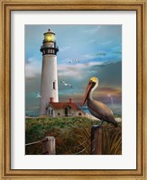 Framed Pigeon Point Lighthouse