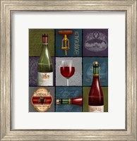 Framed Wine Collage Box