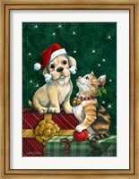 Framed Christmas Buddies