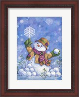 Framed Frosty's Flakes (vertical)
