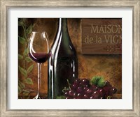 Framed Maison de la Vigne