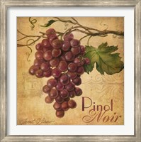 Framed Red Grape Tile