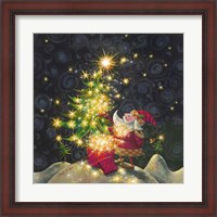 Framed Santas Star Tree