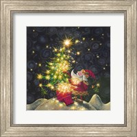 Framed Santas Star Tree