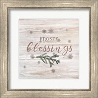 Framed Frosty Blessings II
