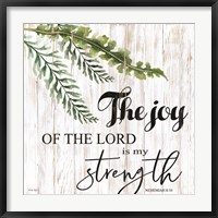 Framed Joy of the Lord is My Strength