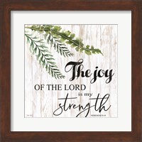 Framed Joy of the Lord is My Strength