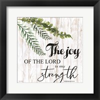 Framed Joy of the Lord is My Strength