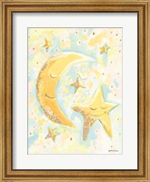 Framed Moon and Star Friends