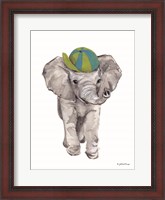 Framed Baby Elephant