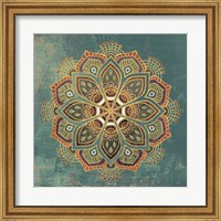 Framed Boho Medallion I