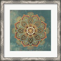 Framed Boho Medallion I