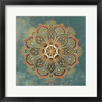 Framed 'Boho Medallion I' border=