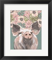 Framed Patrice the Pig