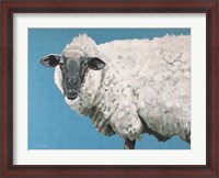 Framed Wooly Sheep