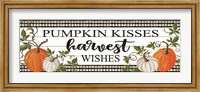 Framed Pumpkin Kisses