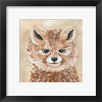 Framed 'Freckles the Fox' border=