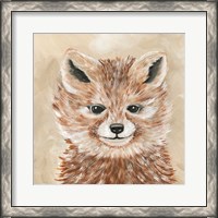 Framed 'Freckles the Fox' border=
