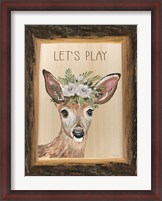 Framed Let's Play Deer