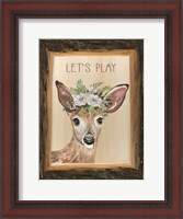 Framed Let's Play Deer