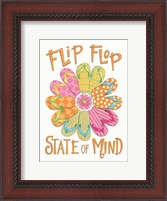 Framed Flip Flop State of Mind