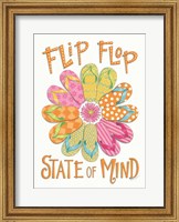 Framed Flip Flop State of Mind