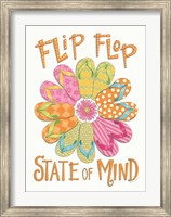 Framed Flip Flop State of Mind