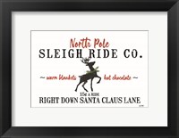 Framed Sleigh Rides