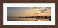 Framed French Bay Sunrise